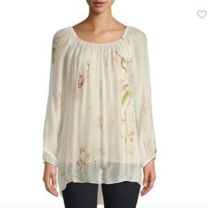 🌺 Le Marais Floral Silk Top! 🌺